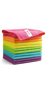 Orighty Non-Scratch Cellulose Scrub Sponges 24 Pack, Kitchen Sponges for Kitchen, Bathroom, and Household, Dual Side Sponge for Dishes, Non-Scratch Sponge Safe on Non-Stick Cookware, Car and More