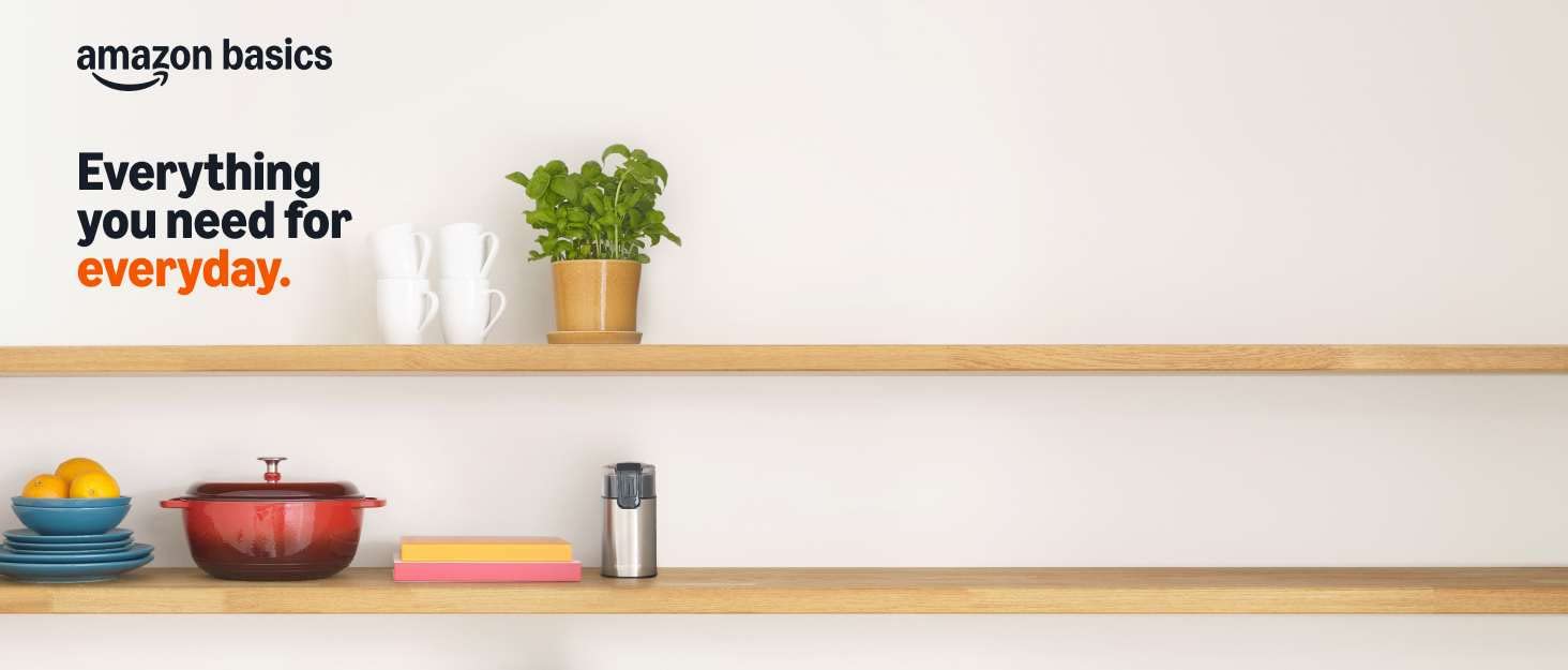 Amazon Basics Wired QWERTY Keyboard, Works with Windows, Plug and Play, Easy to Use with Media Control, Full-Sized, Black