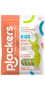 Plackers Micro Line Dental Floss Picks, Fold-Out FlipPick, Tuffloss, Mint, 36 Count