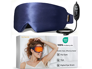 Weighted Eye Mask for Sleeping - 3D Blackout Sleep Mask for Women Men, Zero Eye Pressure, Lash-Friendly, Adjustable Strap, Airplane Travel Essentials for Long Flight & Road Trip, Meditation Mask(Gray)