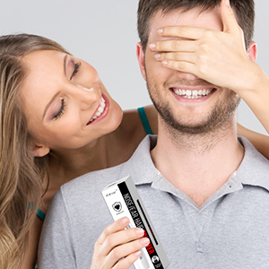 Ear and Nose Hair Trimmer Clipper - 2026 Professional Painless Eyebrow & Facial Hair Trimmer for Men Women,Battery-Operated Trimmer with IPX7 Waterproof,Dual Edge Blades for Easy Cleansing Black