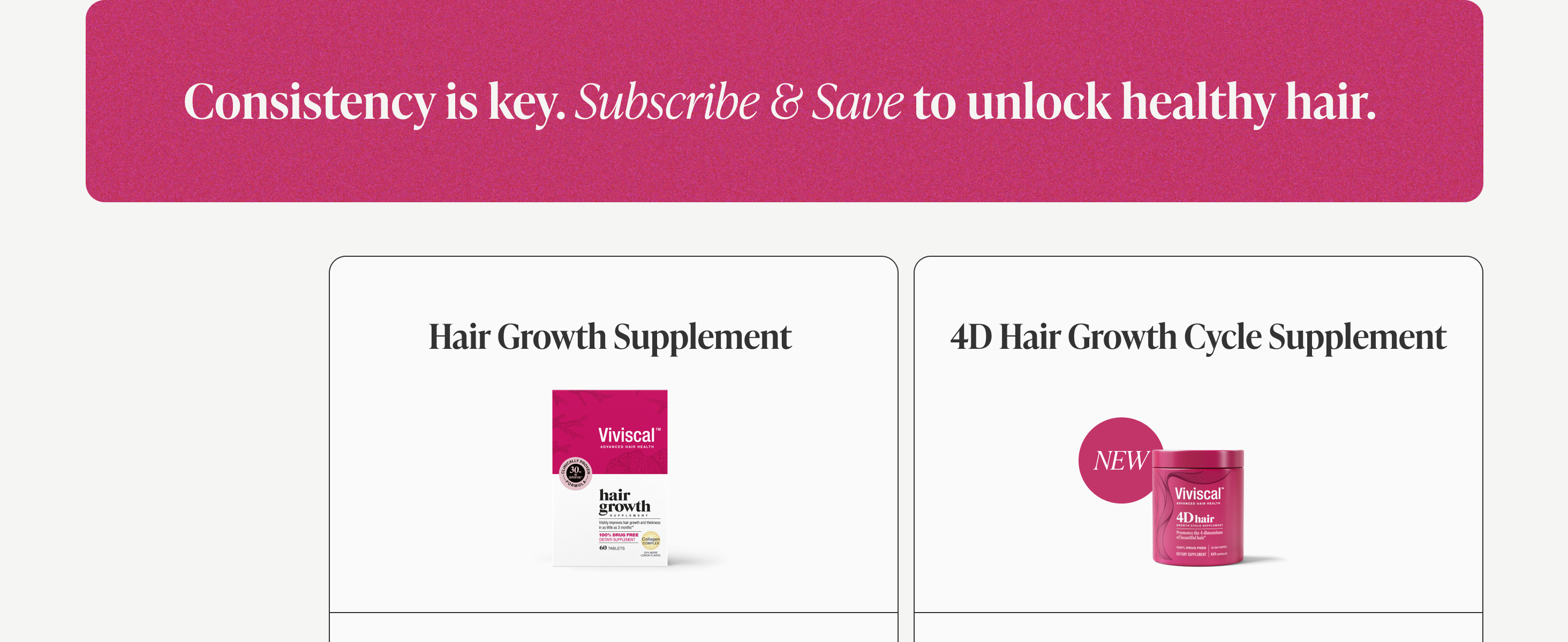 Viviscal Hair Growth Supplements For Women For Thicker, Fuller Hair, Nourishes Thinning & Loss, With Proprietary Collagen Complex, 60 Tablets, 1 Month Supply