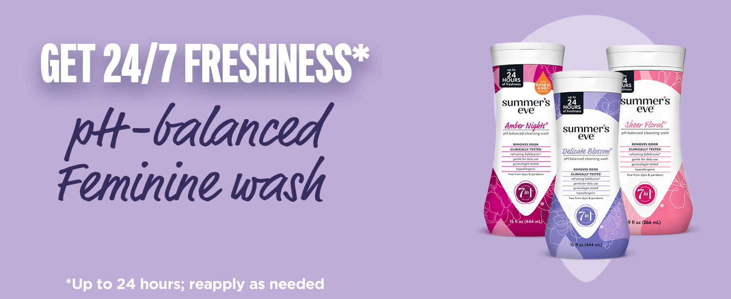 Summer's Eve Blissful Escape Feminine Wipes, Gentle pH-Balanced Formula Helps Control Vaginal Odor, Individually Wrapped Wipes, 12 Count