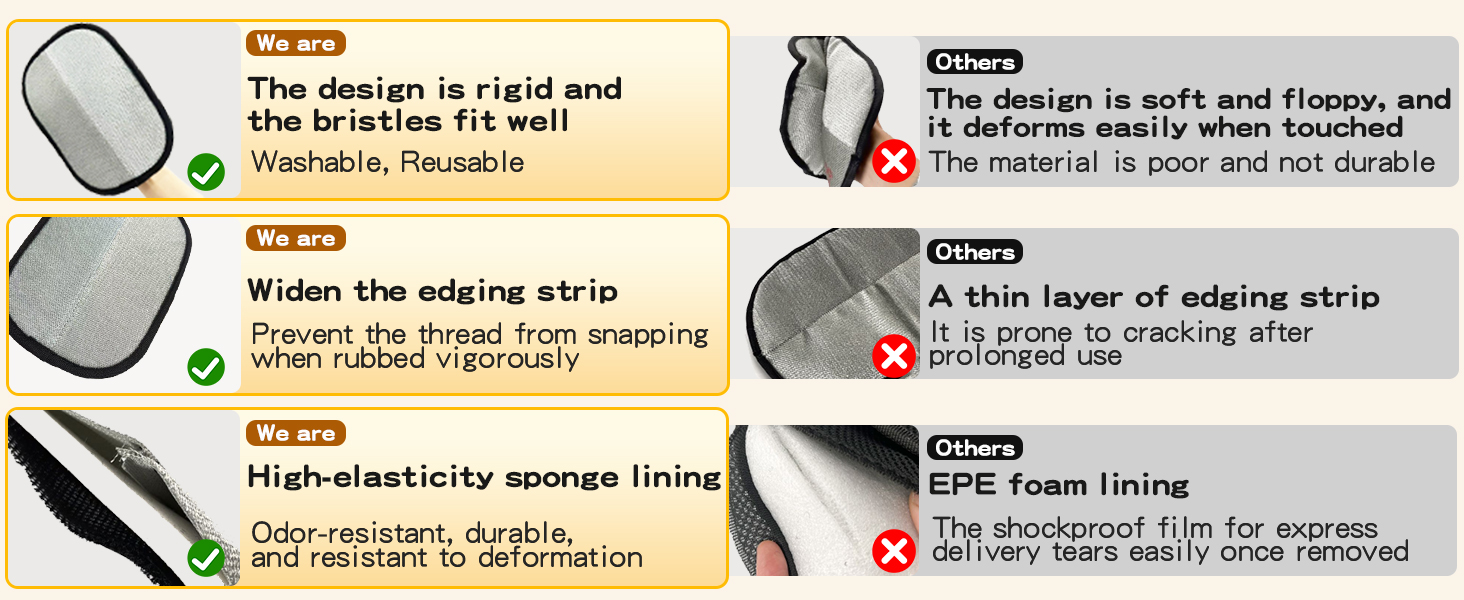 Electrostatic Pet Hair Removal Gloves: Quick Wiping - Reusable & Washable for Sofa Clothing Pet Beds Effortless Cats & Dogs Hair Remover for Busy Pet Owners (1pcs-Black)