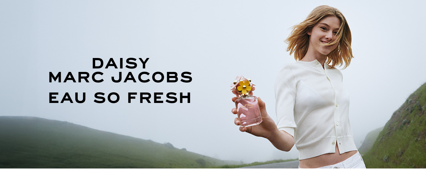 Marc Jacobs Daisy Eau So Fresh Eau de Toilette – Fresh Floral Women's Perfume – With Notes of Raspberry, Wild Rose, Grapefruit & Soft Musks