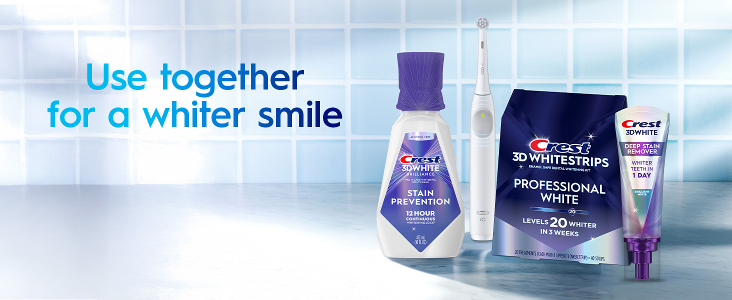 Crest 3DWhite Brilliance Deep Stain Remover Brilliant White Toothpaste - 3.1oz/2pk