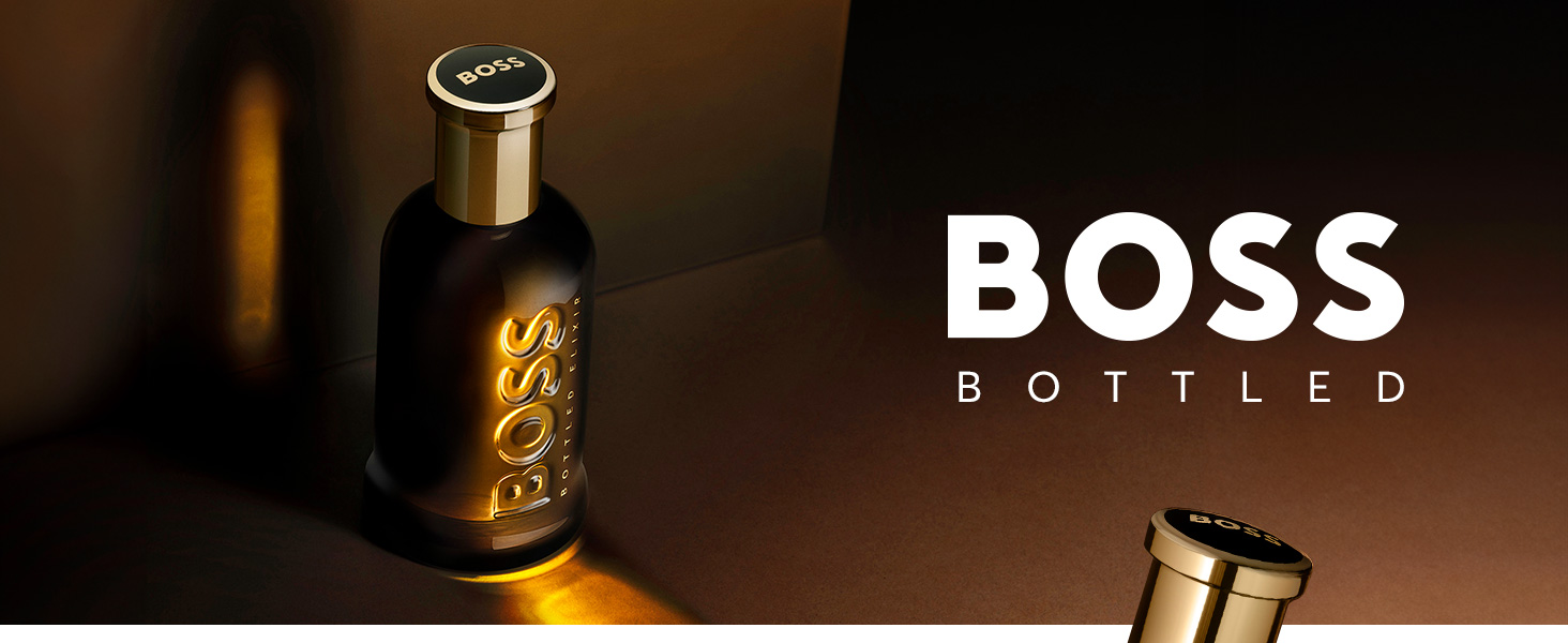 Hugo Boss Bottled Elixir Parfum – Woody Men's Cologne – With Notes of Incense, Vetiver & Cedarwood Essence – Long Lasting Fragrance