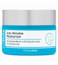 goPure Tighten & Lift Neck & Chest Moisturizer Cream for Visibly Firming, Tightening and Lifting Wrinkles & Crepey Skin, 1.7oz