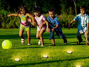 Peasur Solar Ground Lights Outdoor, 2 Pack Flat Solar Powered Disc Lights, IP68 Waterproof, Anti-Rust, Landscape Lighting for Pathway Garden Yard Lawn Walkway Landscape Driveway, Mini, Warm White