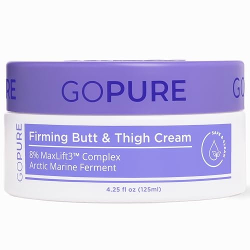 goPure Tighten & Lift Neck & Chest Moisturizer Cream for Visibly Firming, Tightening and Lifting Wrinkles & Crepey Skin, 1.7oz
