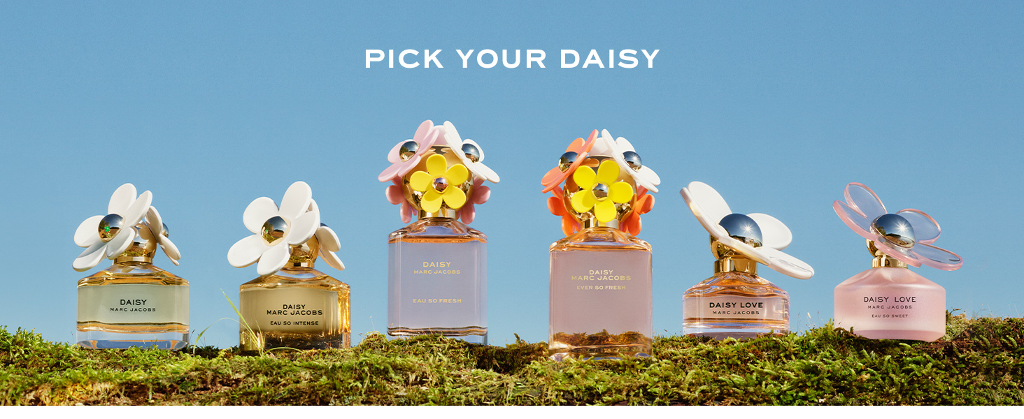 Marc Jacobs Daisy Eau So Fresh Eau de Toilette – Fresh Floral Women's Perfume – With Notes of Raspberry, Wild Rose, Grapefruit & Soft Musks